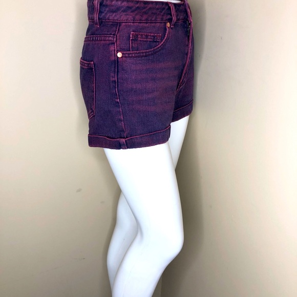 BullHead Mom Shorts Pink Dyed - Picture 10 of 13